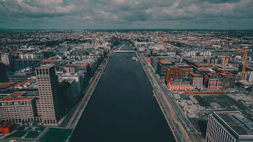 Elbe River in Hamburg