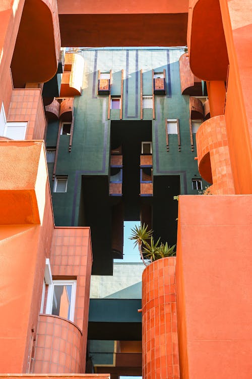 Ingyenes stockfotó alacsony szögű felvétel, barcelona, építészet témában