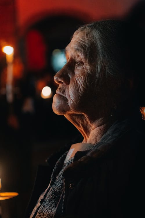 Fotobanka s bezplatnými fotkami na tému krátke vlasy, na zvislo, sive vlasy