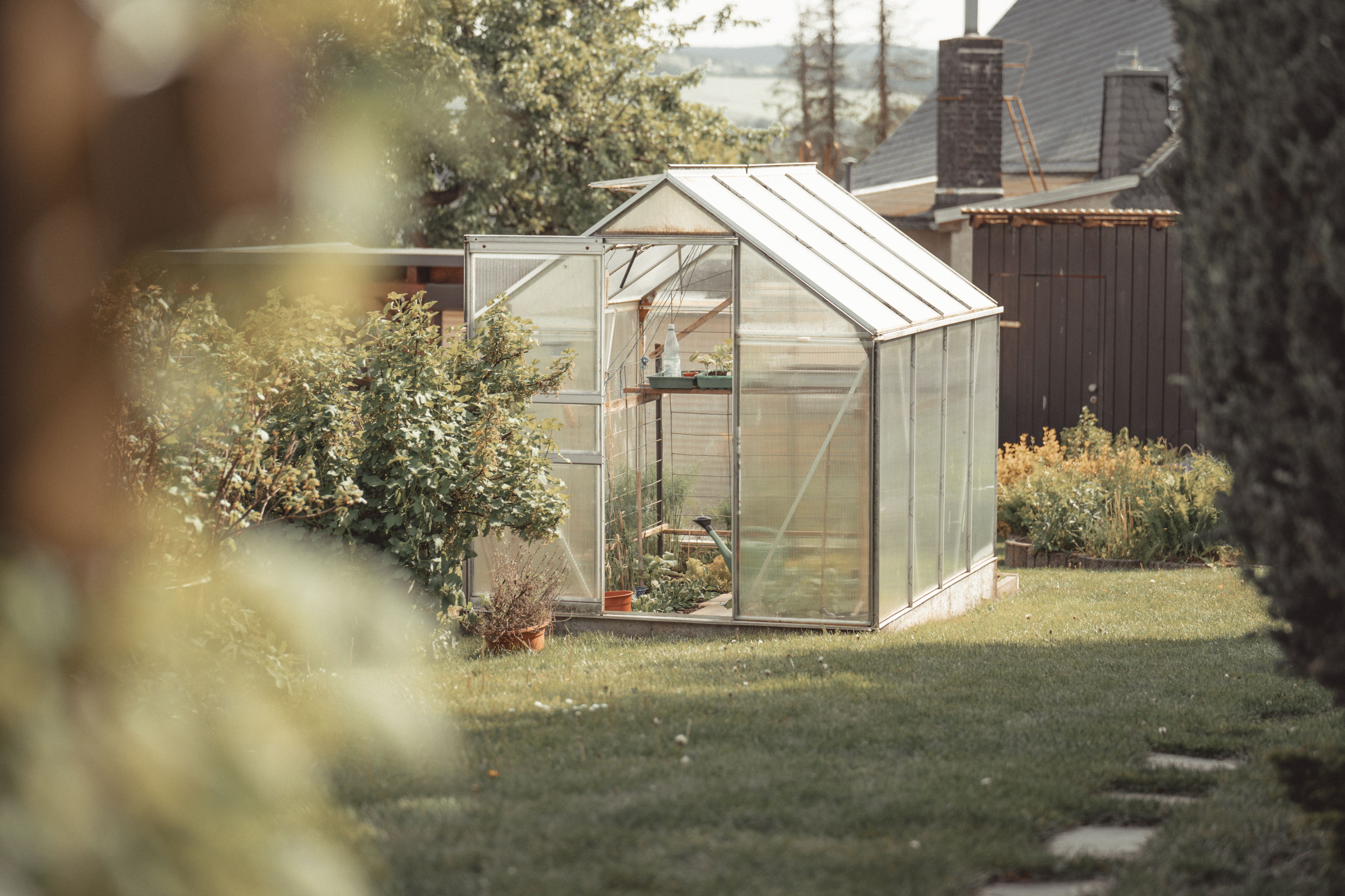 Serre de jardin : quel modèle choisir ? - Serre adossée, mini-serre et châssis : les modèles pour petits espaces