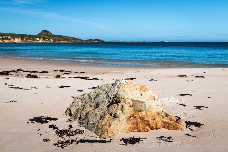 Rock On Beach On Broughton Island, Australia