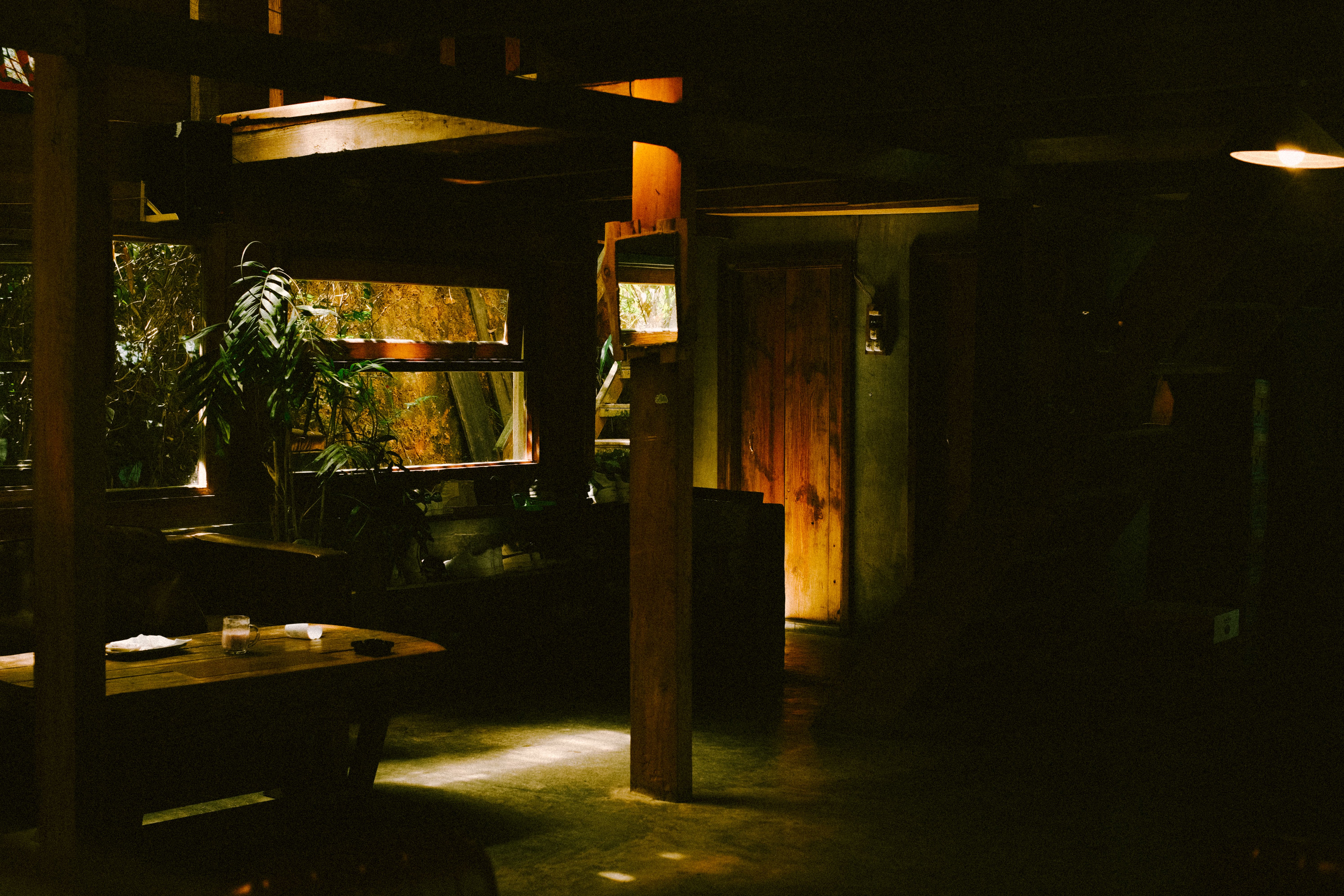 Dark Interior of a Bar · Free Stock Photo