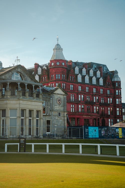 View of the Hamilton Grand Apartment Building in St Andrews, Scotland 