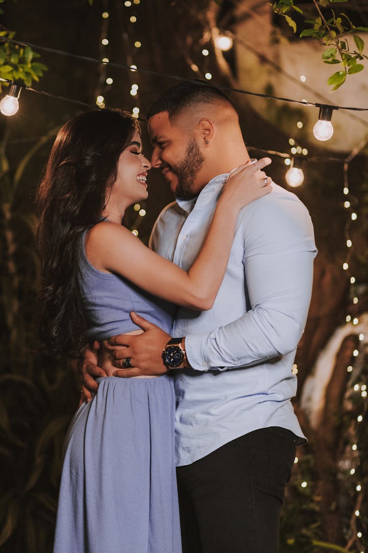 Couple Dancing At A Party 