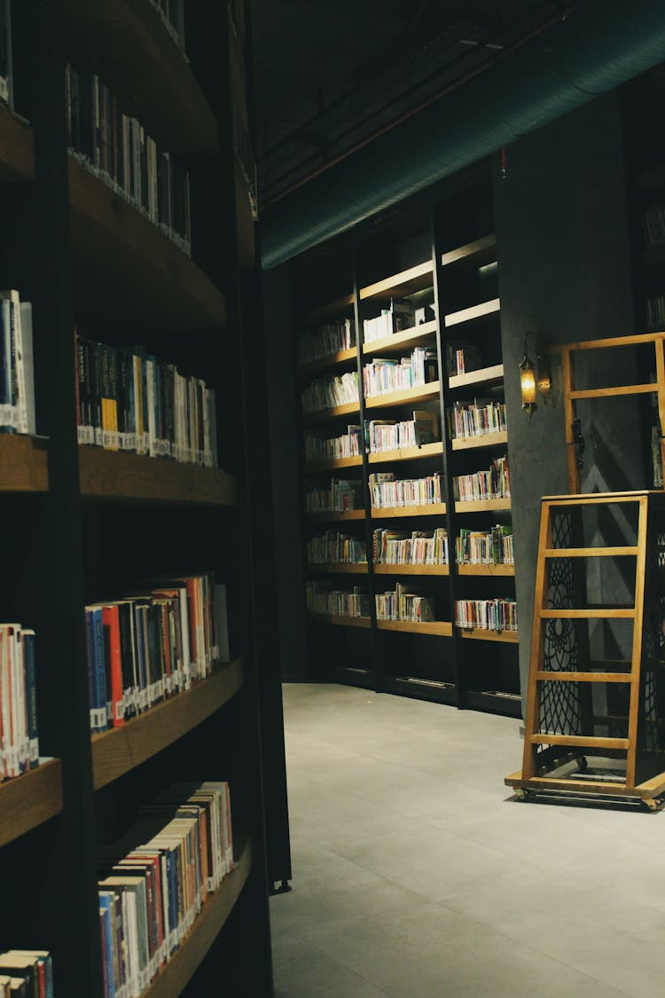 Corridor Of Public Library