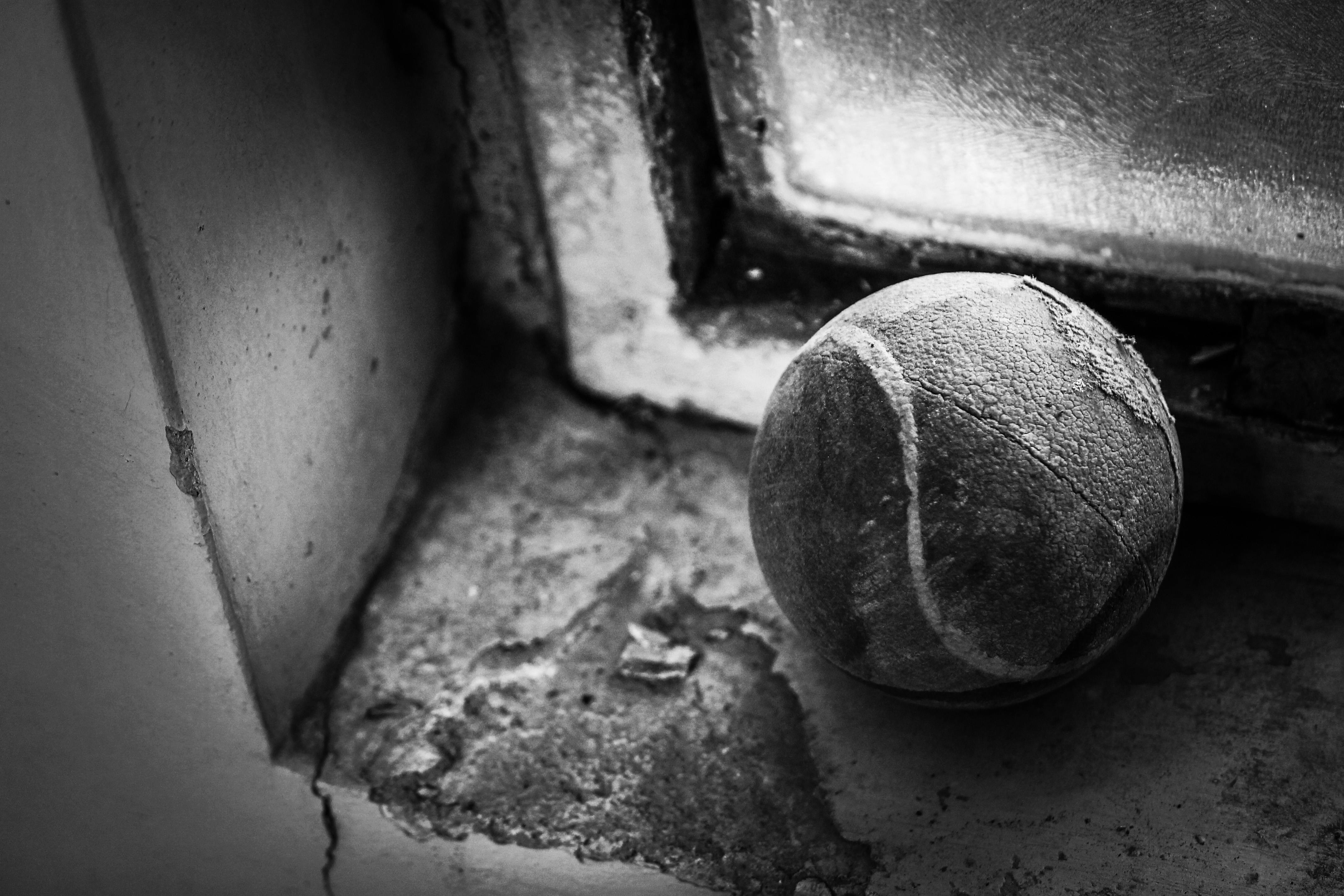 Free Stock Photo Of 4k Wallpaper Ball Black And White