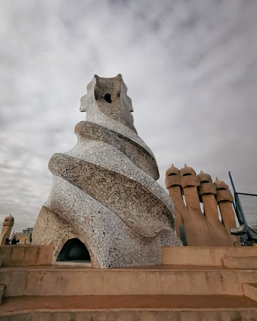 Casa Mila in Barcelona, Spain