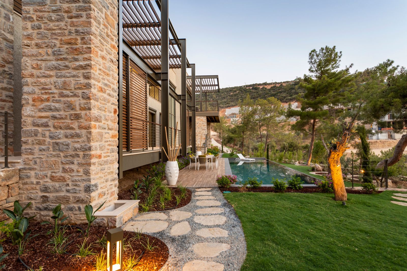 Whole-home luxury renovation — contemporary Bay Area residence with clean architectural lines and manicured landscaping