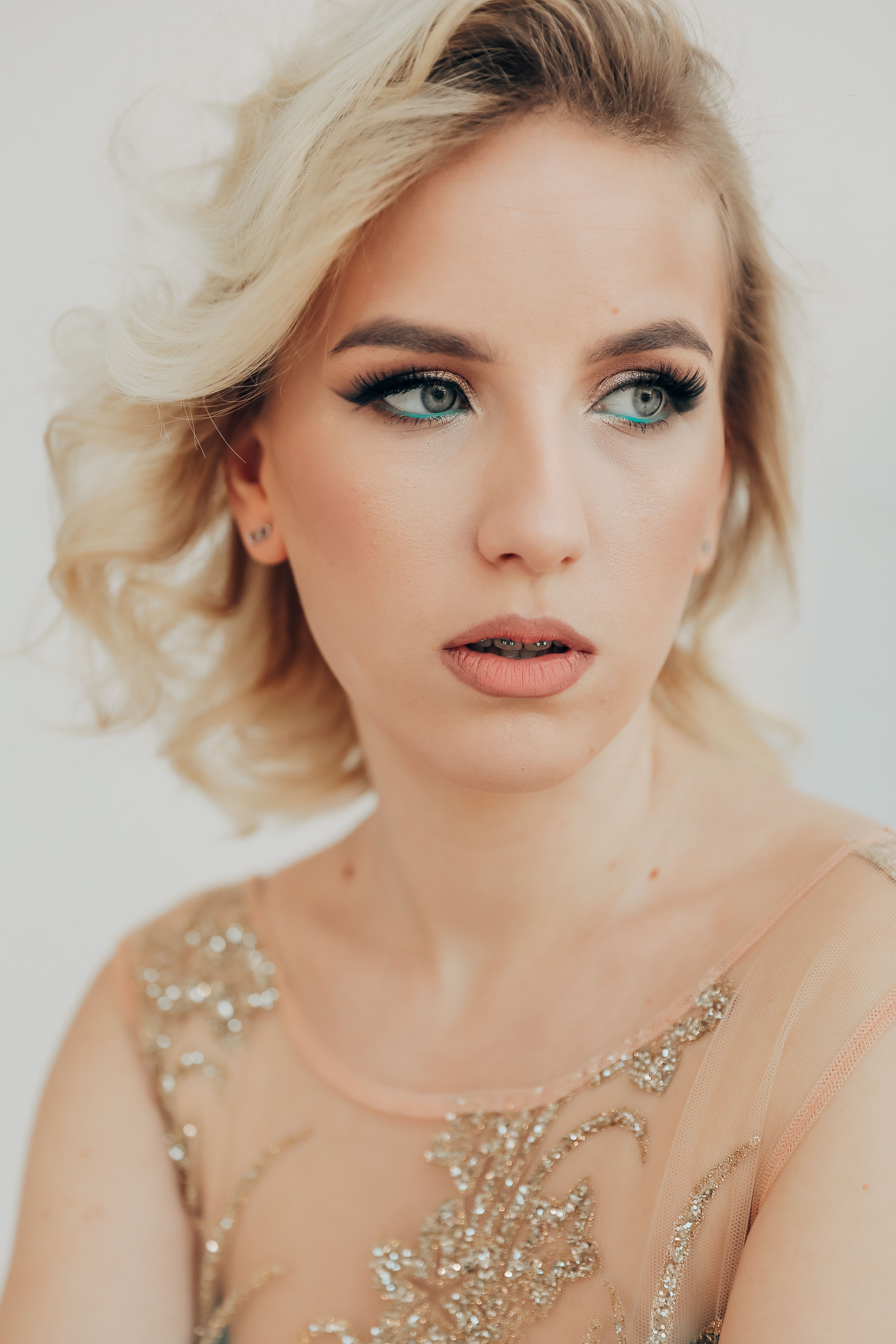 eye makeup with light blue dress Sleeveless Spaghetti Strap Long Dress – Boho A-Line Mid-Calf Dress in Black | Women's Boho Fashion | L