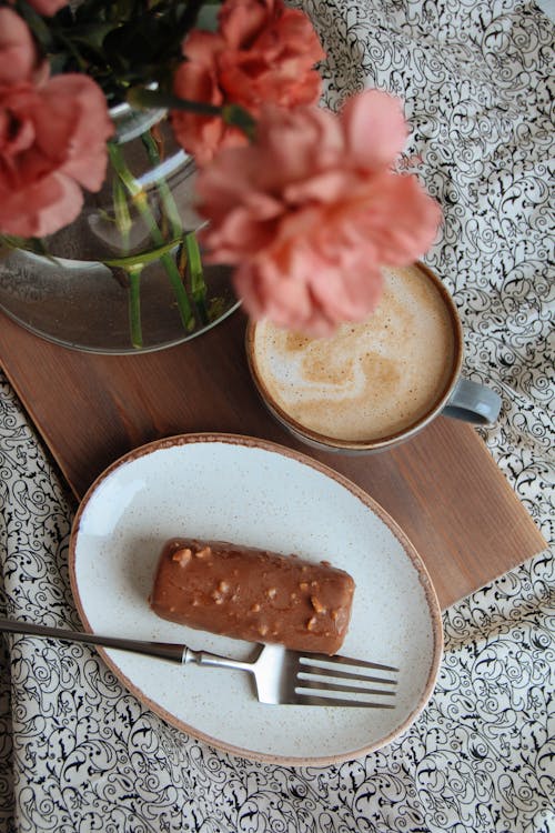 Chocolate Snack on Plate