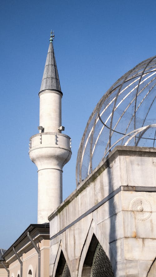 Gratis lagerfoto af islam, lodret skud, minaret