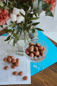 Almonds, Chocolate Covered Candy