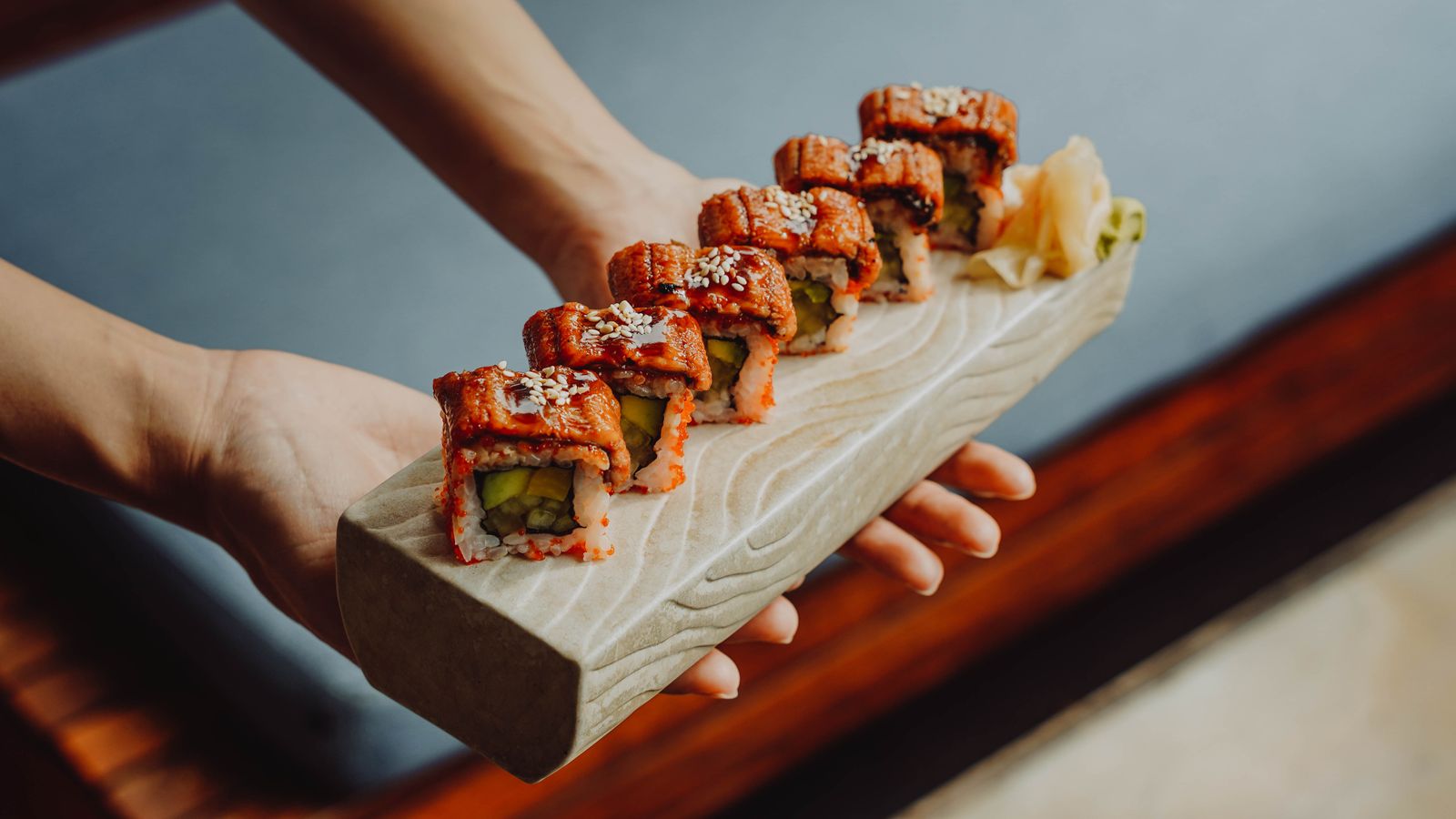 Crispy Gyoza with Scallion and Nori