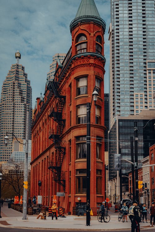 Free Gooderham Building in Toronto Stock Photo