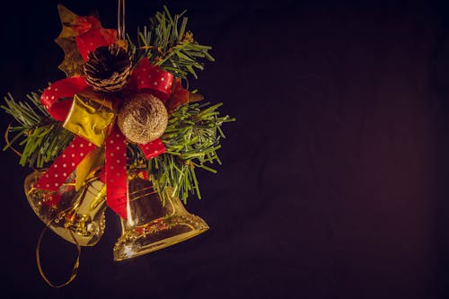 Kostenlos Hängende Weihnachtsglocken Dekore Stock-Foto