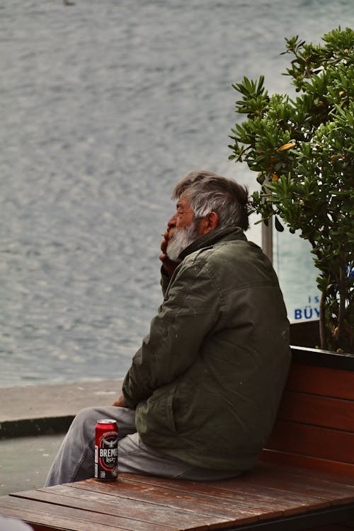 남자, 노인, 담배의 무료 스톡 사진
