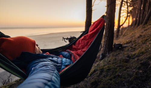 "Waking up on the shore"