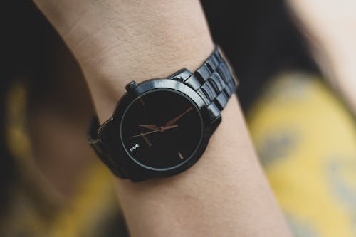 Wristwatch on Woman Hand