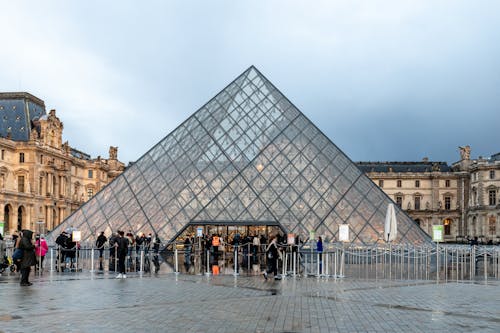 Glass Pyramid Entrance to the Art Gallery