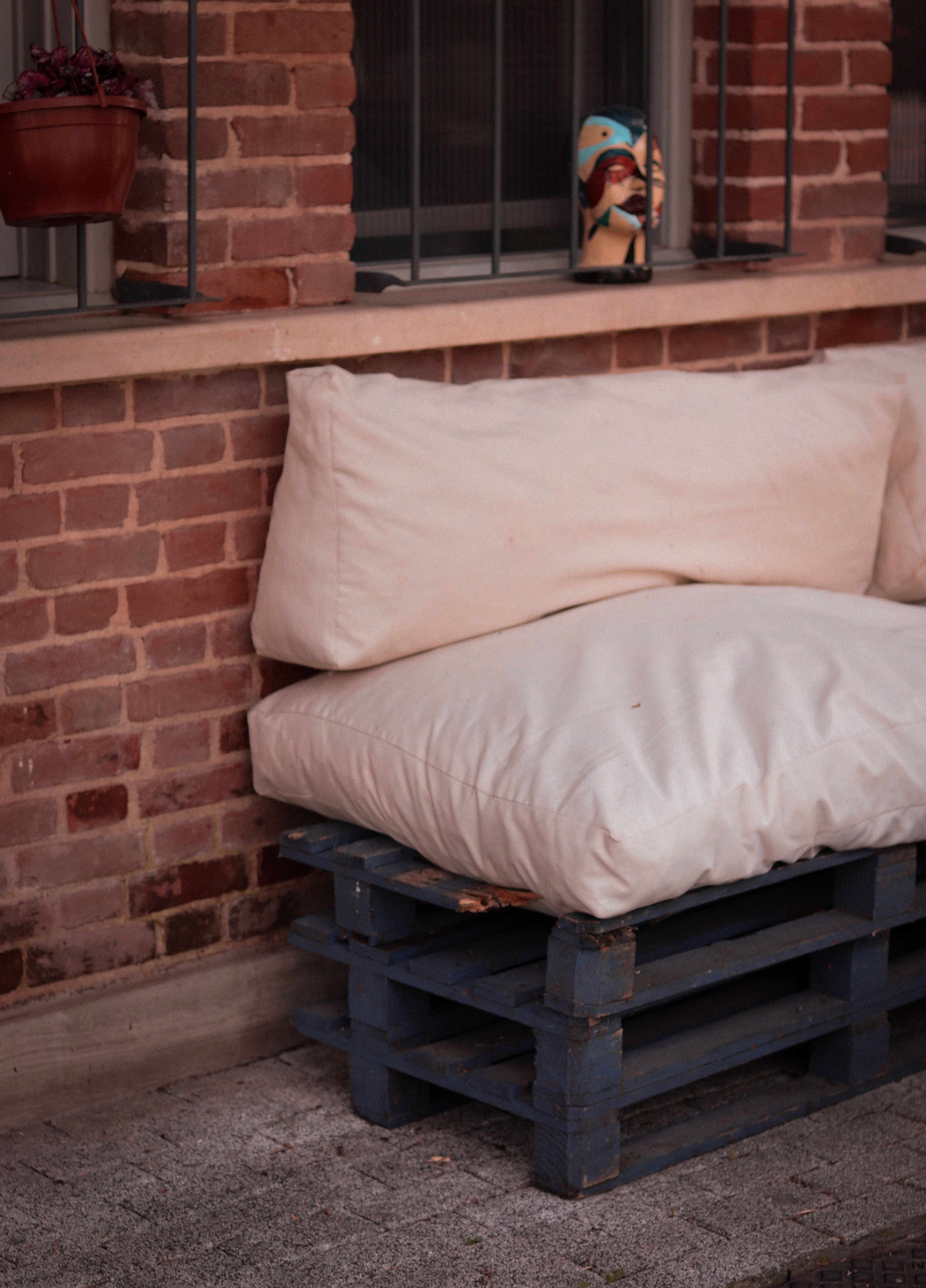 Pallet garden furniture