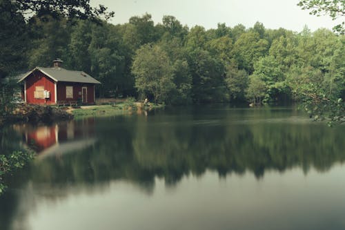 Gratis lagerfoto af ferie, hytte, hytter