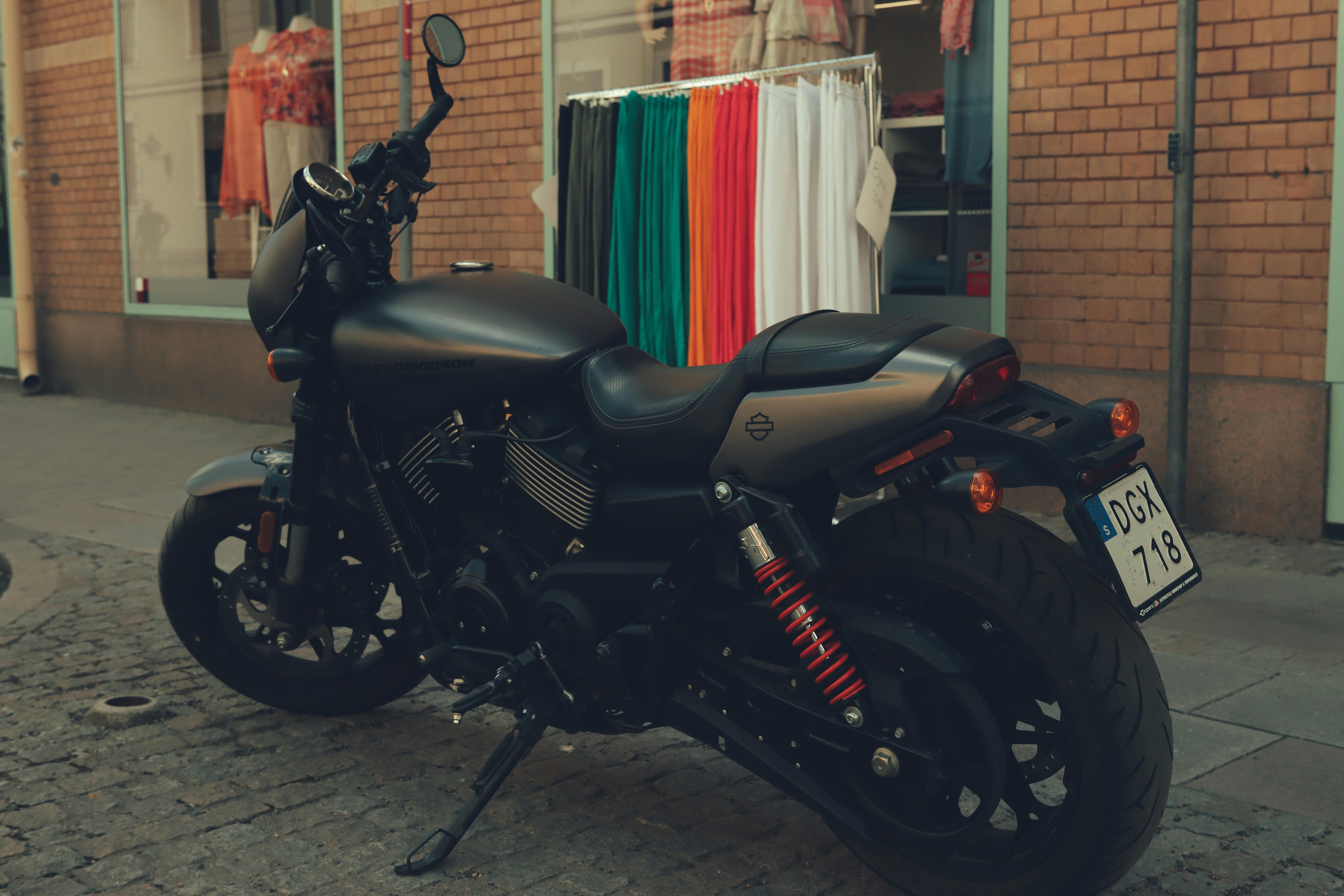 Harley Davidson Street · Free Stock Photo