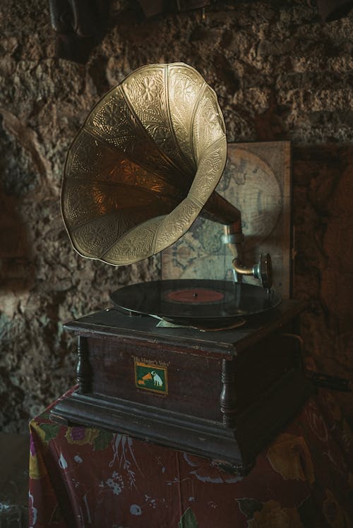 A Vintage Gramophone 
