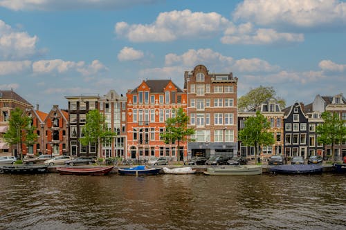 Gratis stockfoto met Amsterdam, gebouwen, h2o