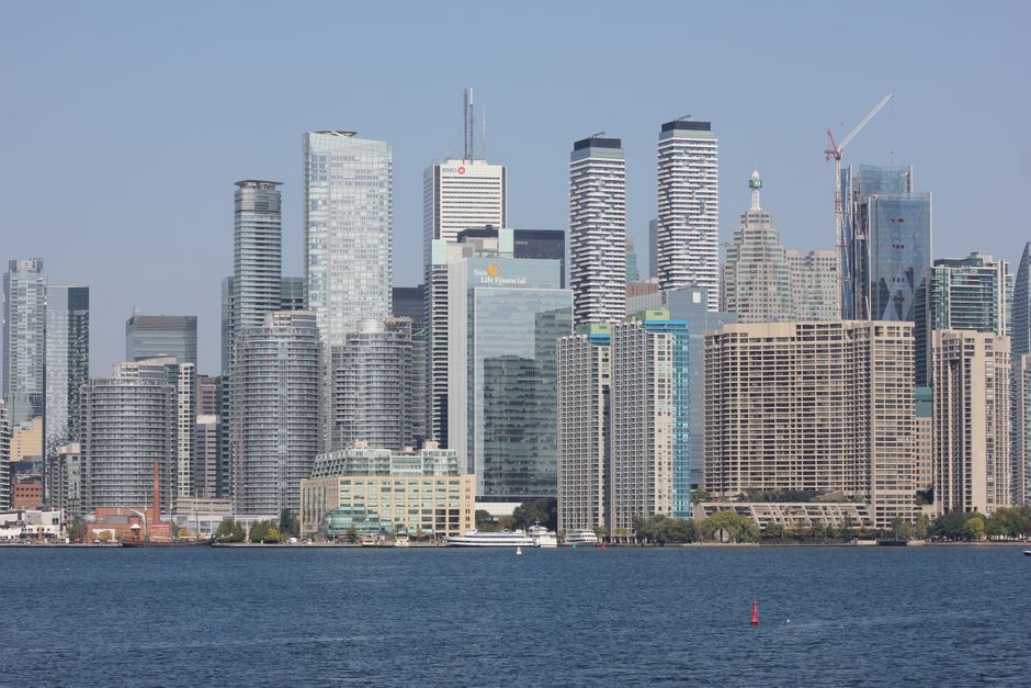 Skyline view of Vancouver, Canada