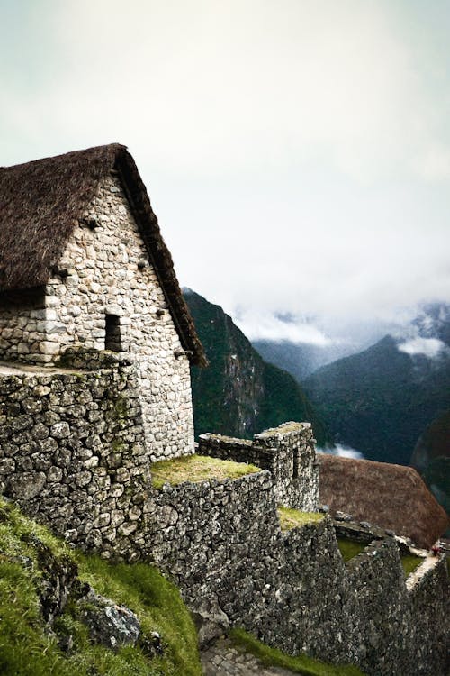 Stone House in Mountains