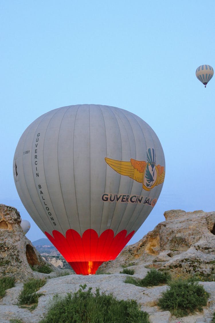 A Balloon On A Desert