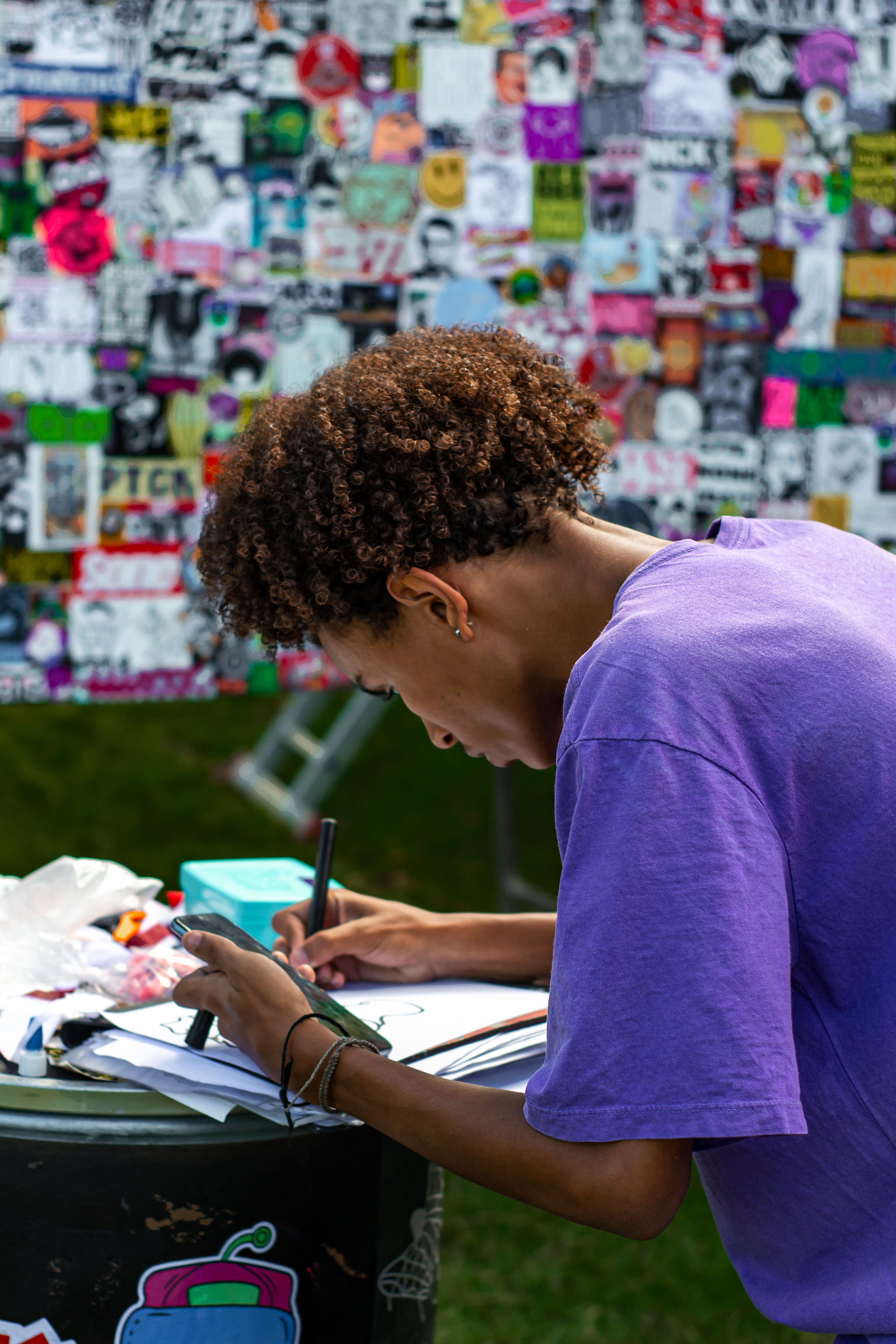 African Man Doing Notes · Free Stock Photo
