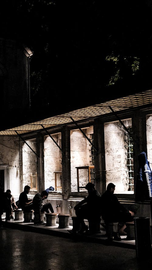 Wudu Taps for Ritual Ablution · Free Stock Photo