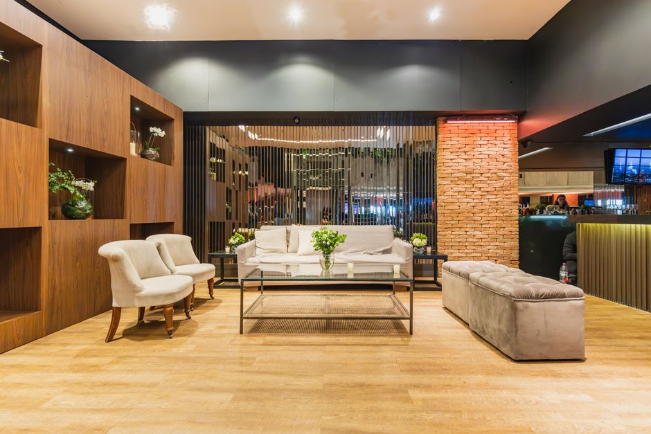 Ambiente contemporâneo para momentos de convivência