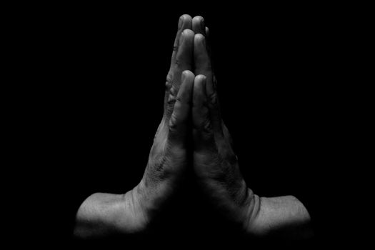 Jesus in Christianity - prayer hands