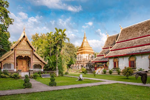 Wat Chiang Man in Summer