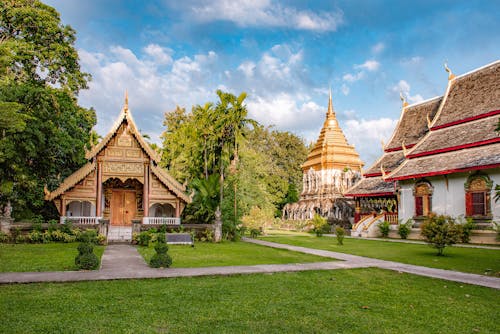 無料 タイ, タイ文化, ワット チェンマンの無料の写真素材 写真素材