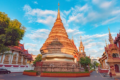 Wat Saen Muang Ma Luang in Chiang Mai, Thailand