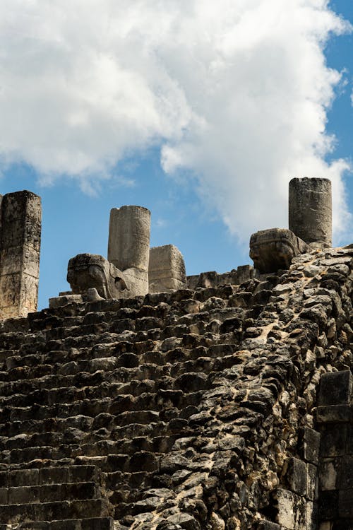 Darmowe zdjęcie z galerii z lokalne zabytki, meksyk, pionowy strzał