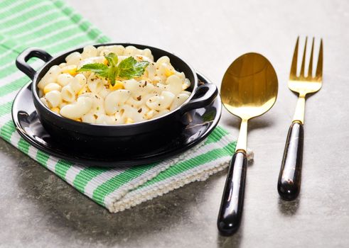 Macaroni Or Pasta Salad With Shrimp