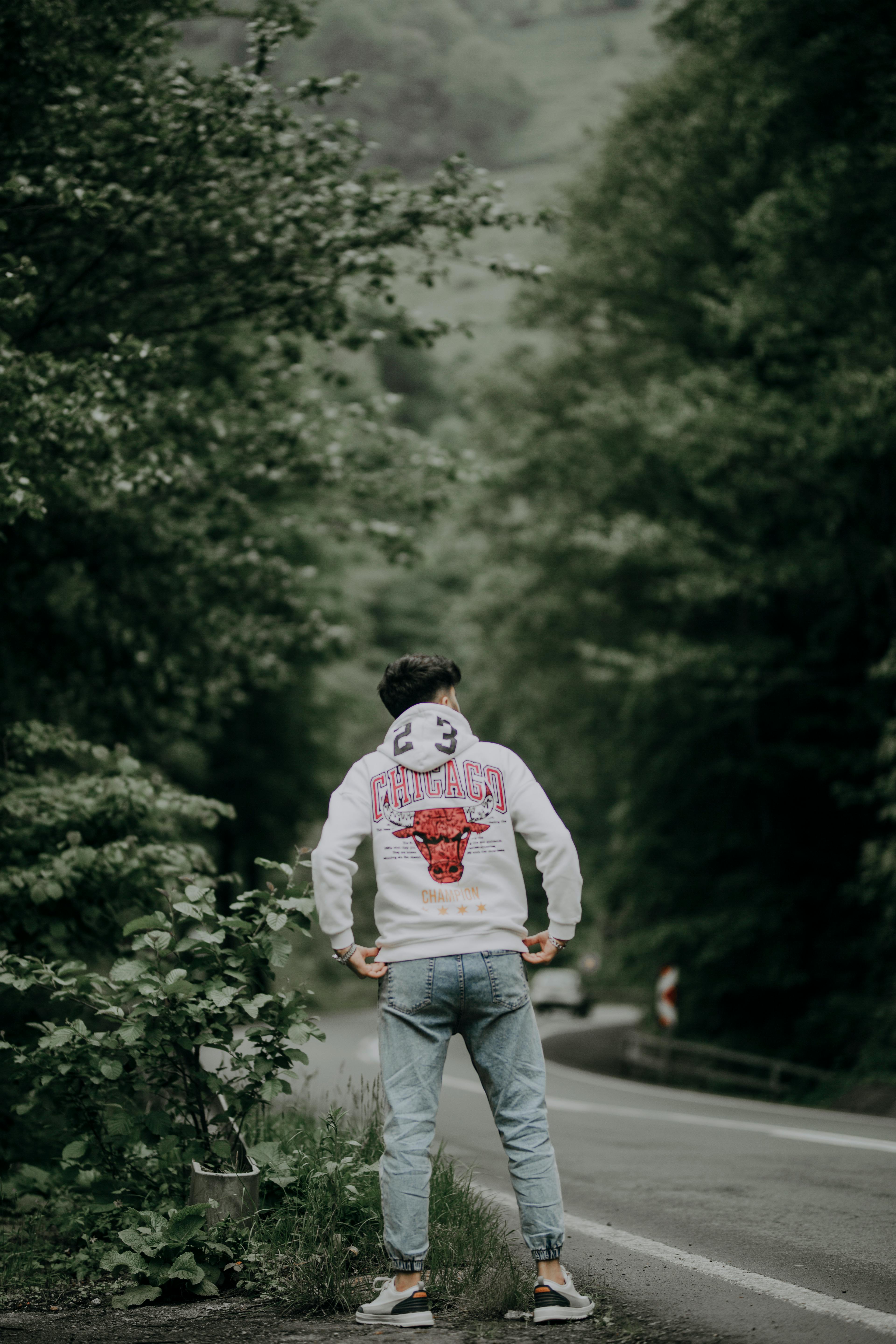 A Man Standing by the Road · Free Stock Photo