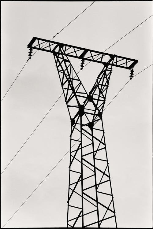 エネルギー, ポール, 垂直ショットの無料の写真素材