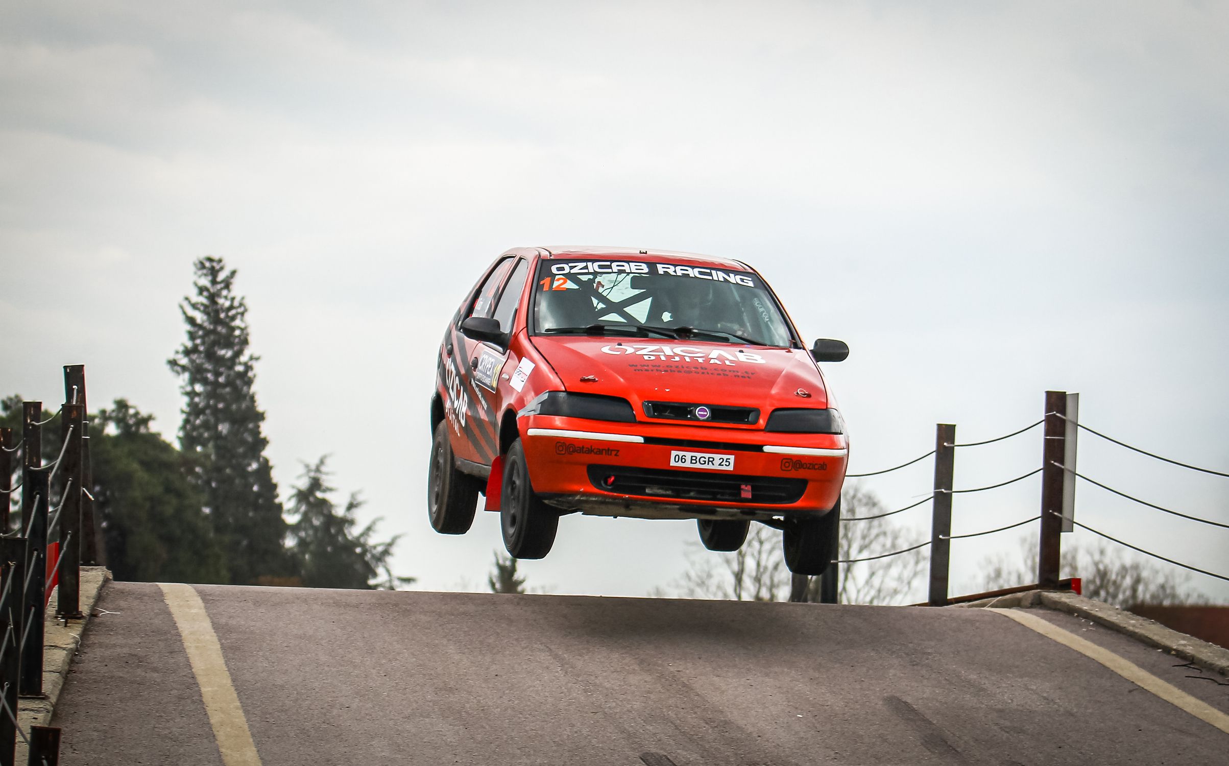 Palio Rally Rally FIAT Palio on Road · Free Stock Photo