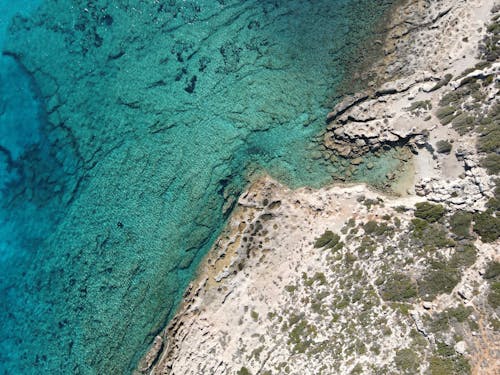 Birds Eye View of Sea Shore