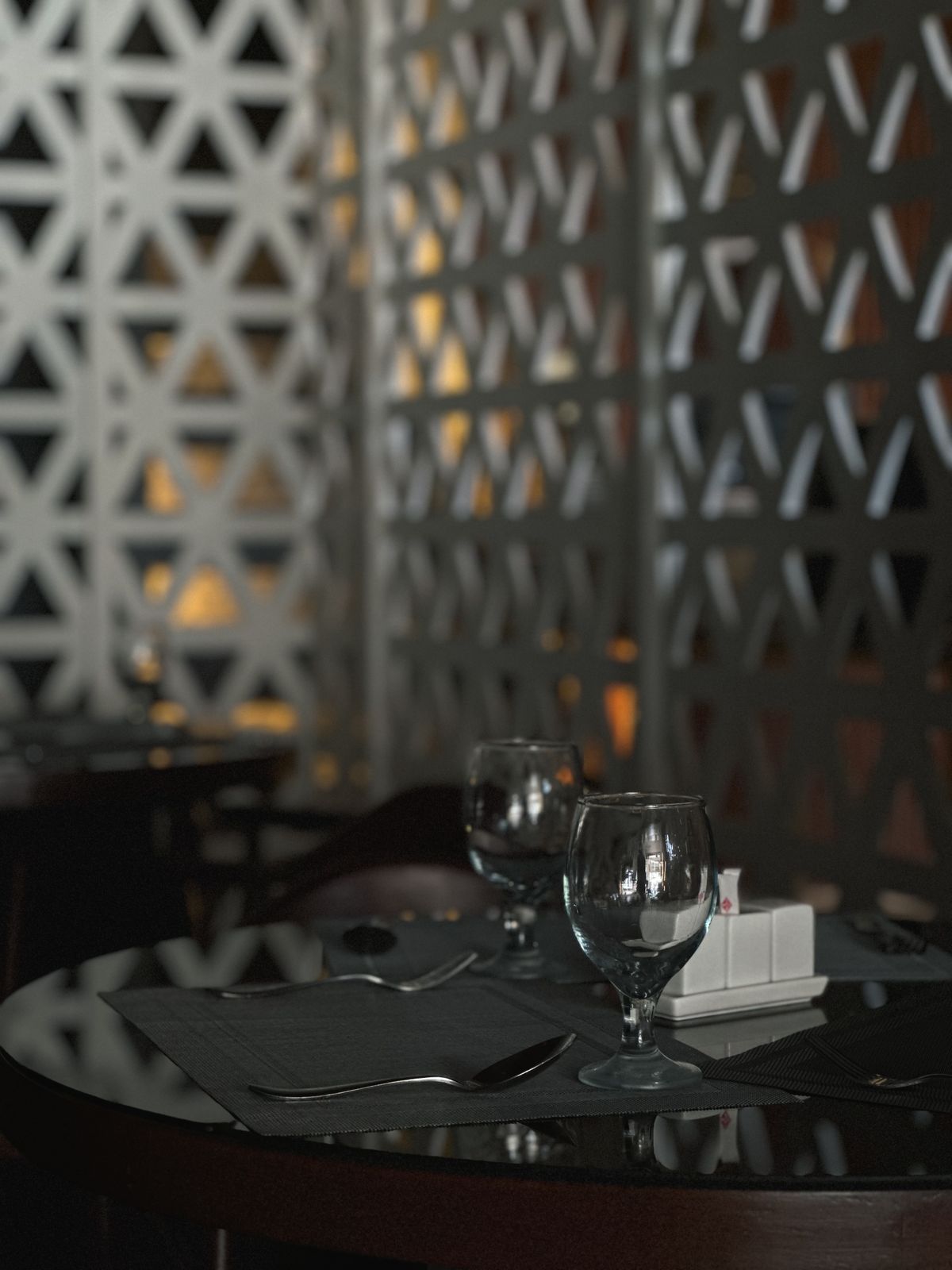 Fine dining restaurant interior at Casino Rama