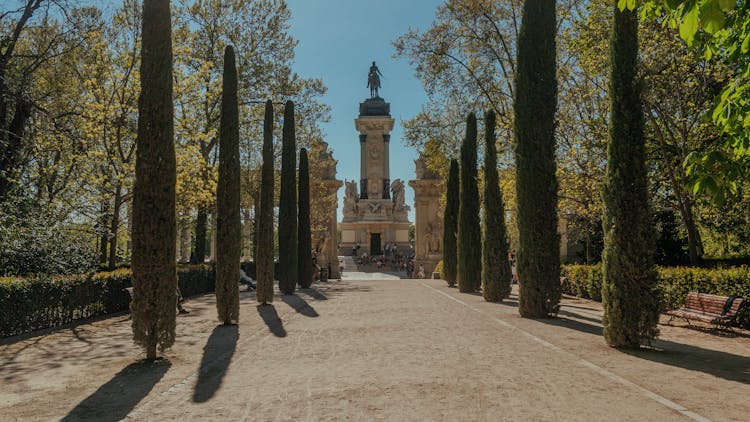 Alfonso XII Monument In Madrid