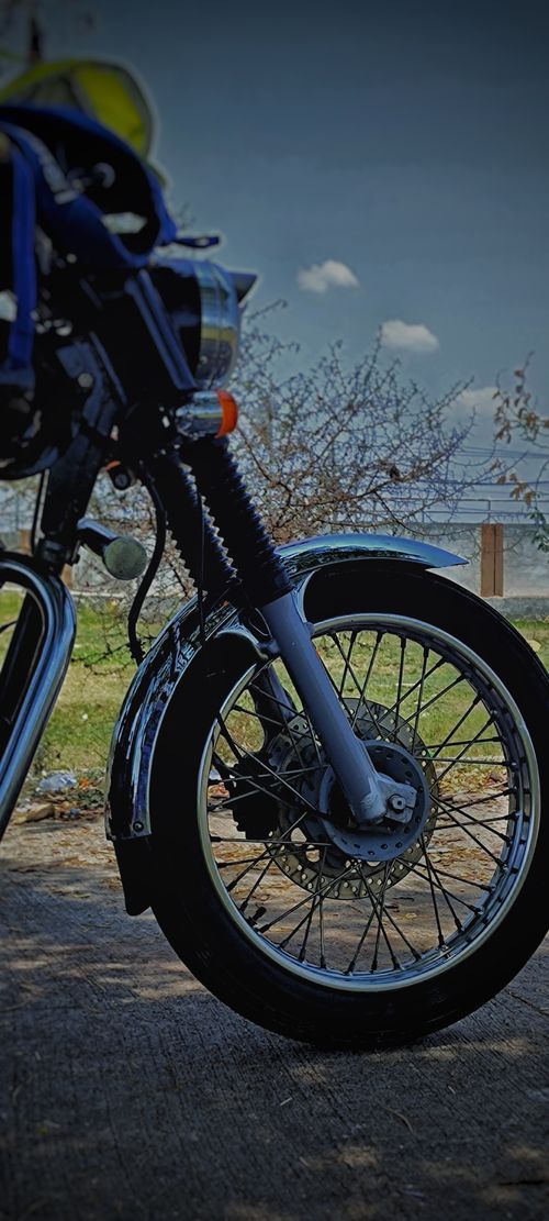 Free stock photo of all black, bike parking, bikephotography Stock Photo