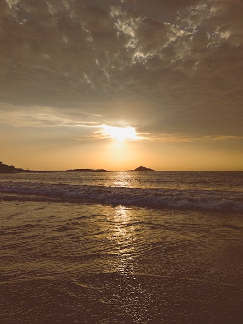Immagine gratuita di alba, crepuscolo, isole