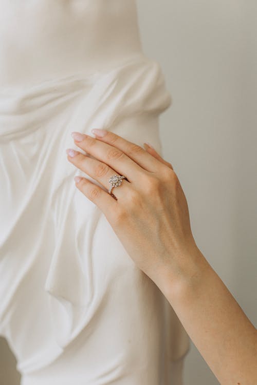 Ring on Woman Hand