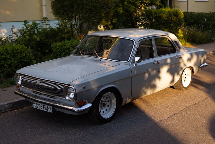 Vintage GAZ-24 On Street